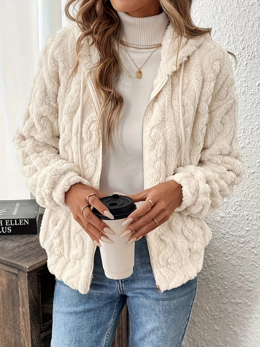 Giacca elegante con cappuccio