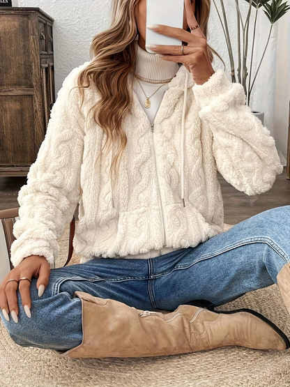 Giacca elegante con cappuccio