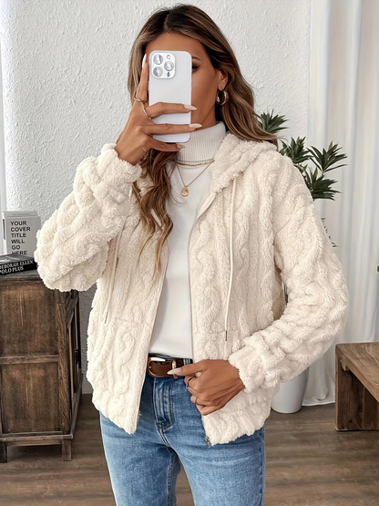Giacca elegante con cappuccio