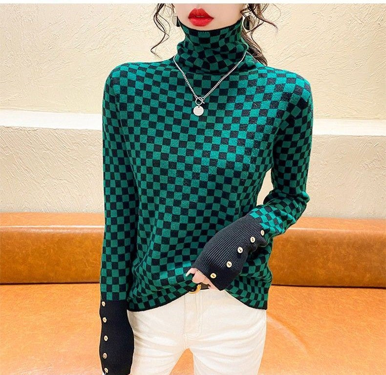 PLAID pullover da donna