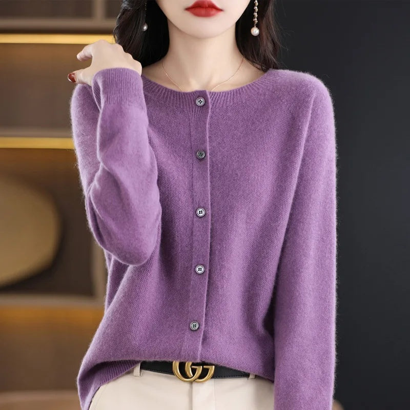 Maglione cardiga donna