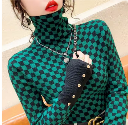 PLAID pullover da donna